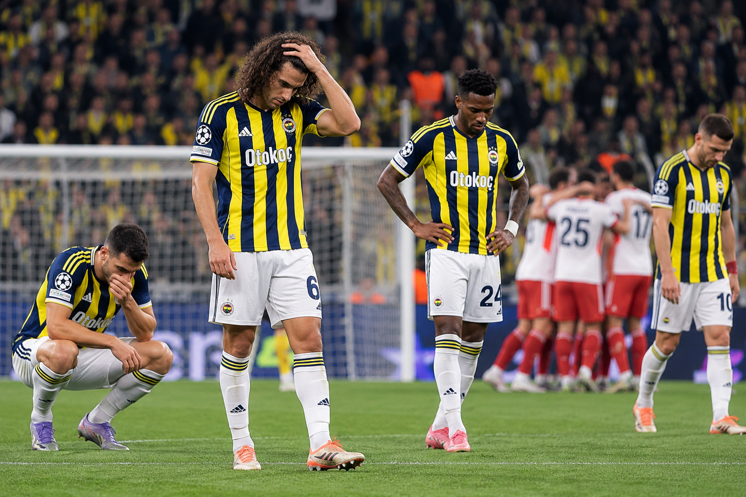 Fenerbahçe'de 2-0'dan 2-2'ye! Dört isme tepki