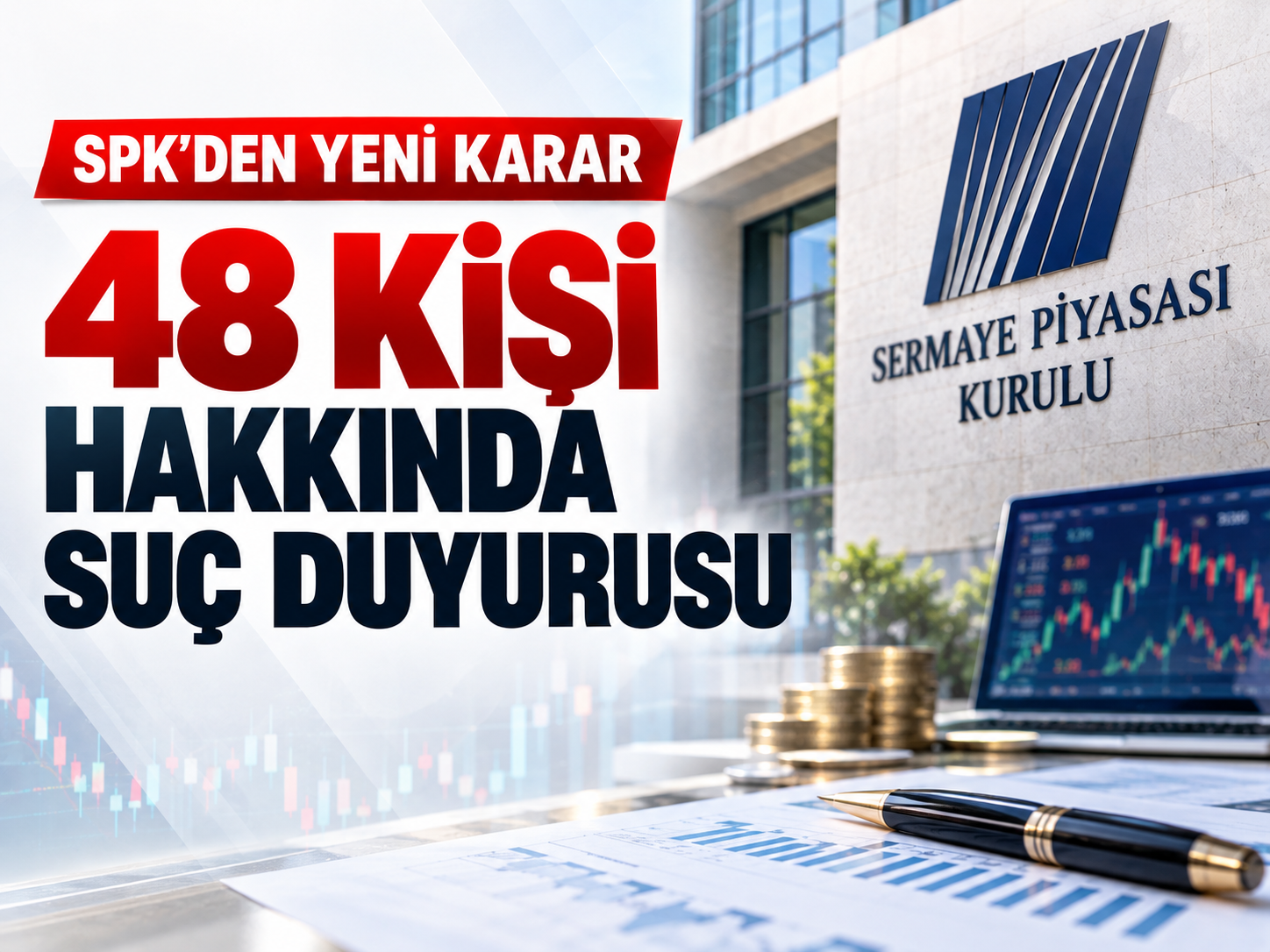 SPK’den 48 kişi ve 5 şirkete işlem yasağı