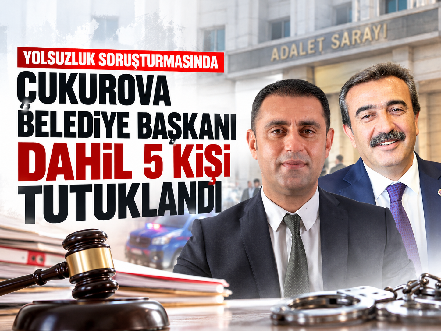 Çukurova Belediye Başkanı tutuklandı