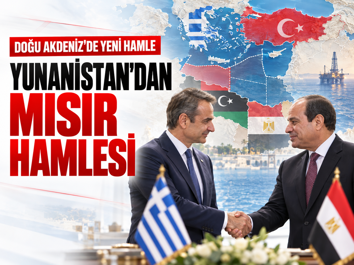 Türkiye-Libya anlaşması sonrası Yunanistan'dan Mısır hamlesi