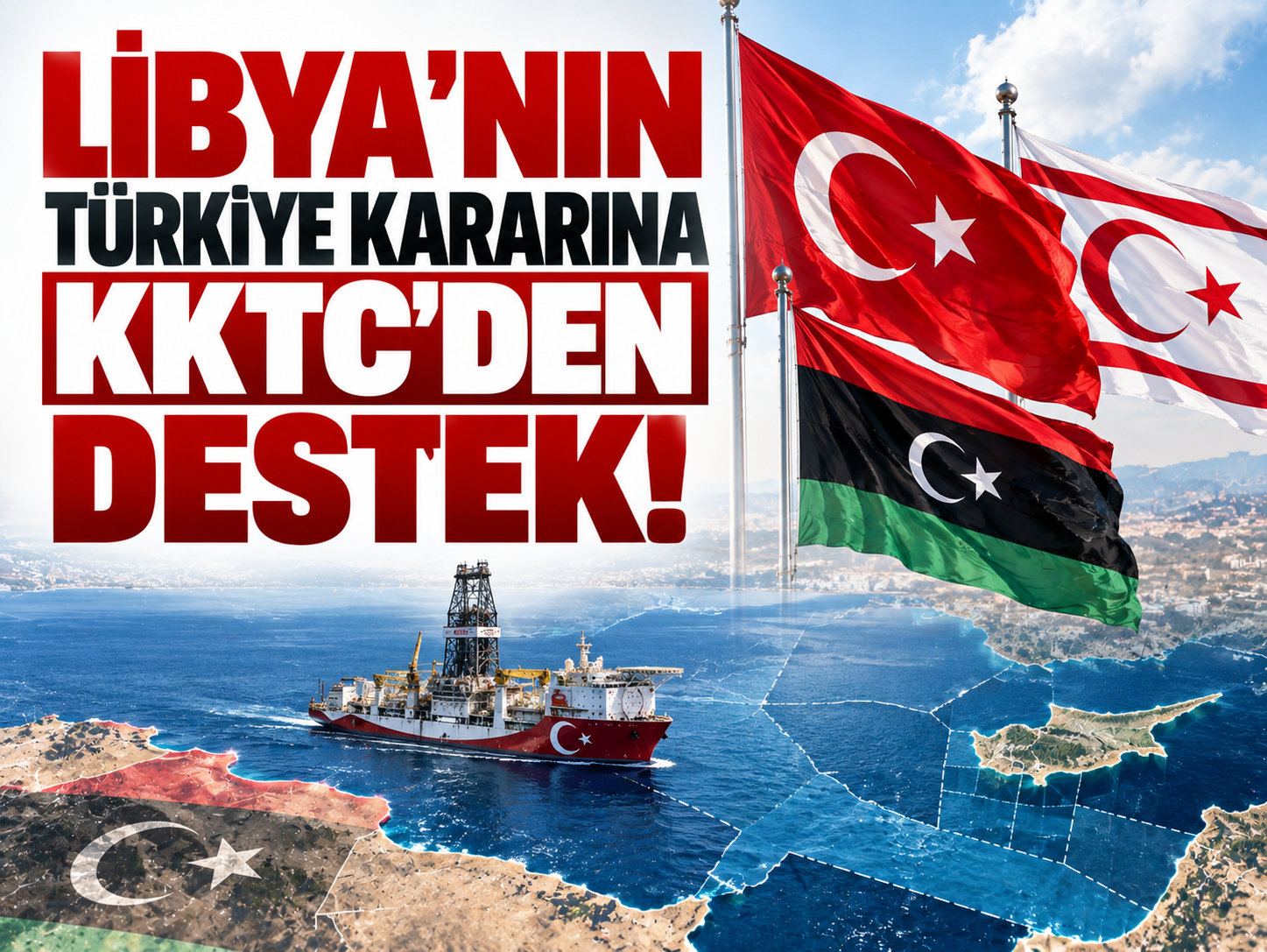 Libya'nın Türkiye kararına KKTC'den destek!