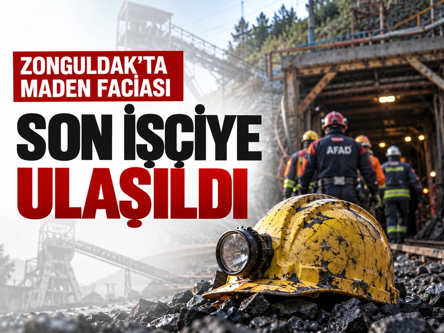 Zonguldak'ta maden faciası: Son işçiye ulaşıldı