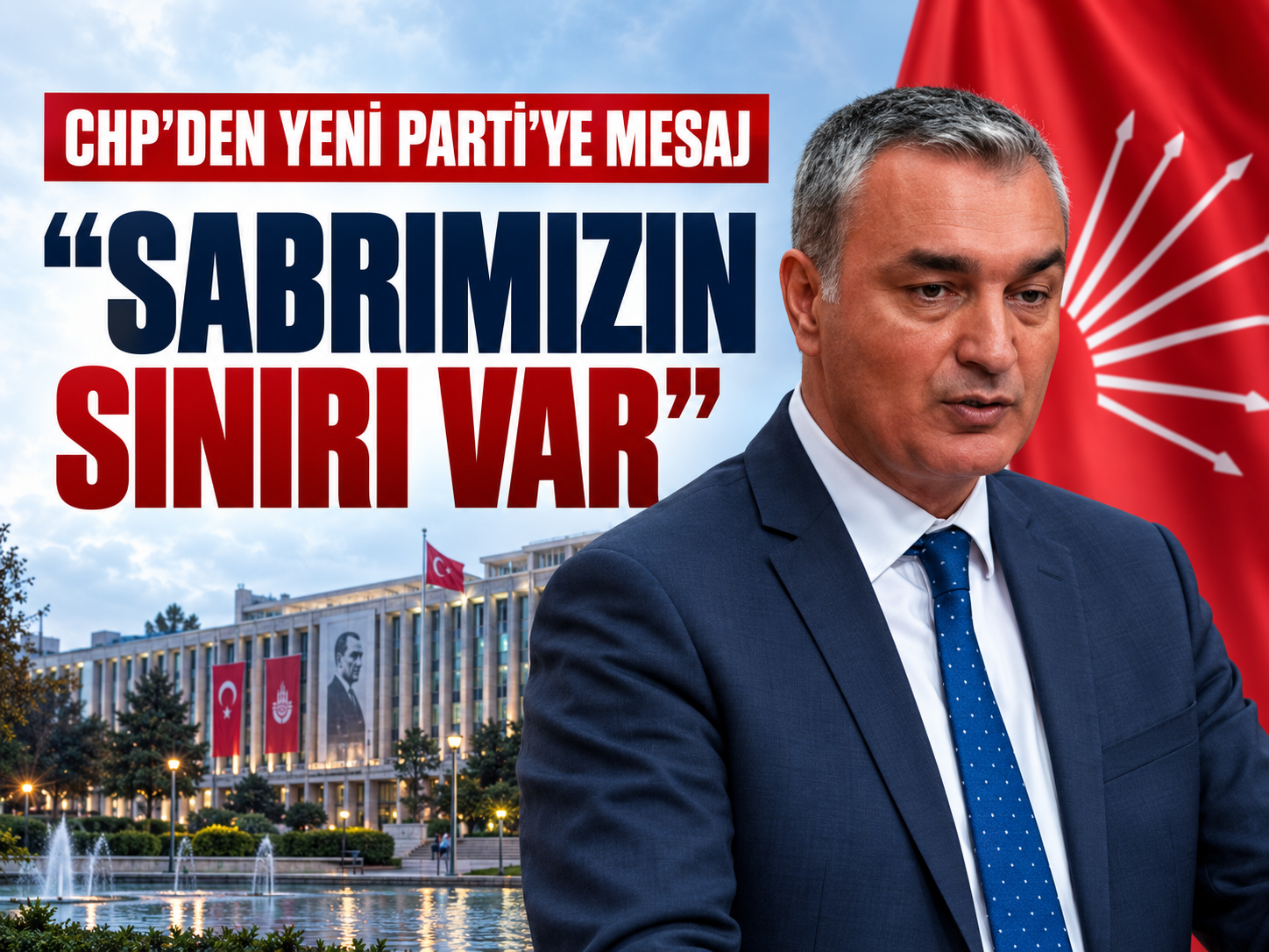 CHP'den YENİ Parti'ye mesaj: "Sabrımızın sınırı var"