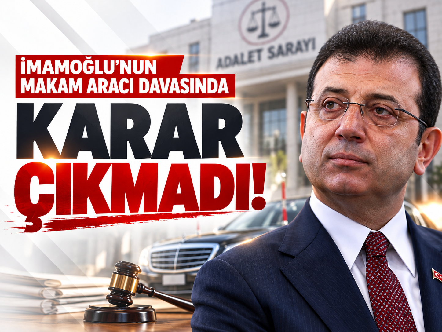 İmamoğlu'nun makam aracı davasında karar çıkmadı