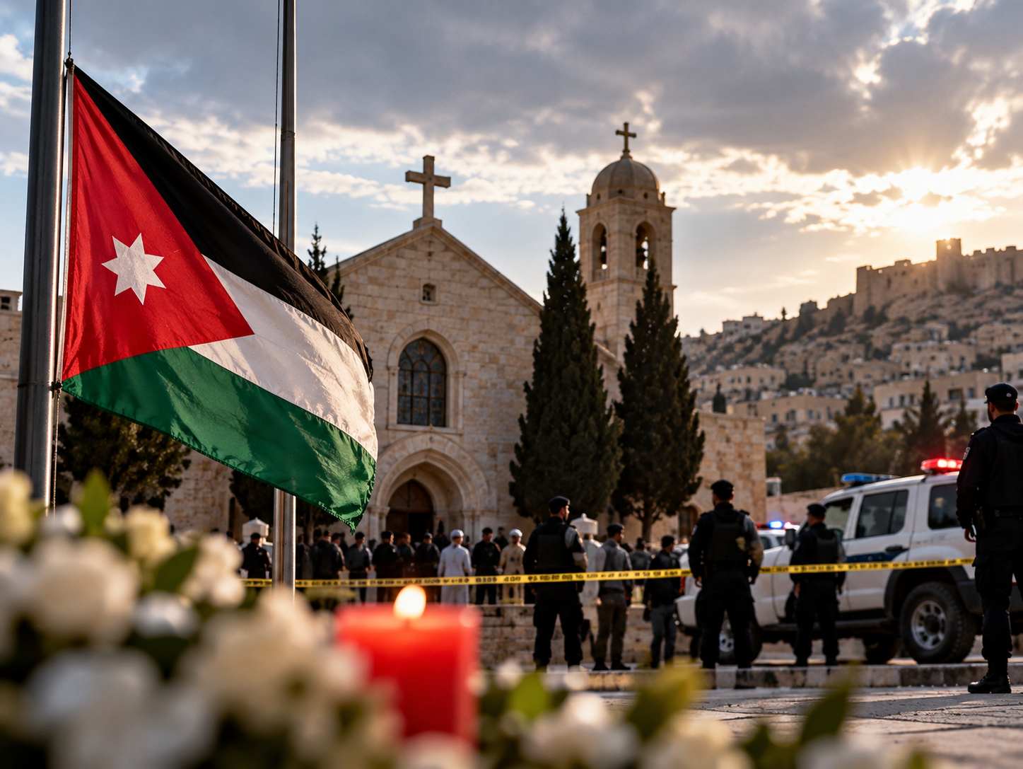 Ürdün'de kiliseye silahlı saldırı: 3 günlük yas ilan edildi