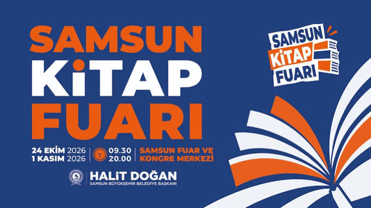 Samsun'da kitap şöleni başladı: 500 bin kitap bir arada