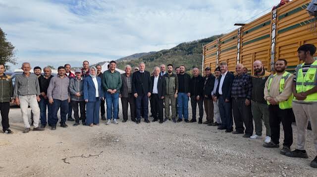 TMO Genel Müdürü Güldal, Düzce’de fındık alım noktasını inceledi