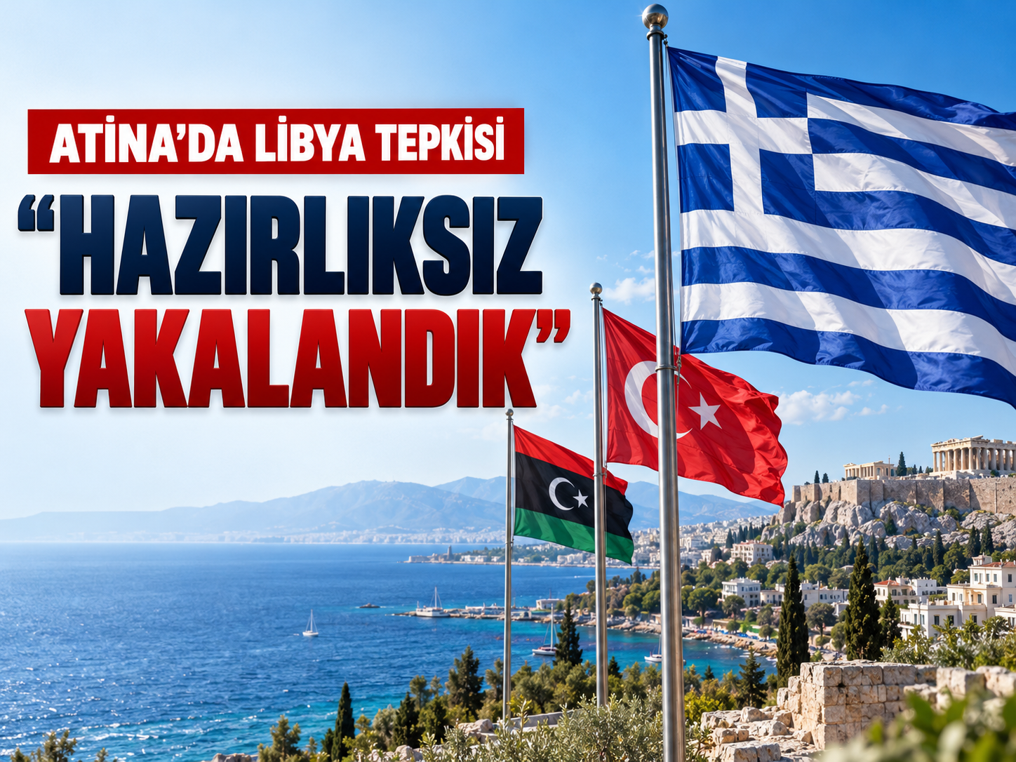 Atina'da Libya tepkisi: "Hazırlıksız yakalandık"
