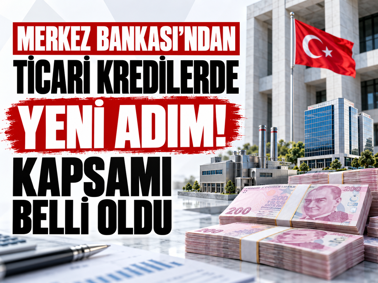 TCMB’den ticari kredilere yeni istisna! Yıl sonuna kadar uygulanacak