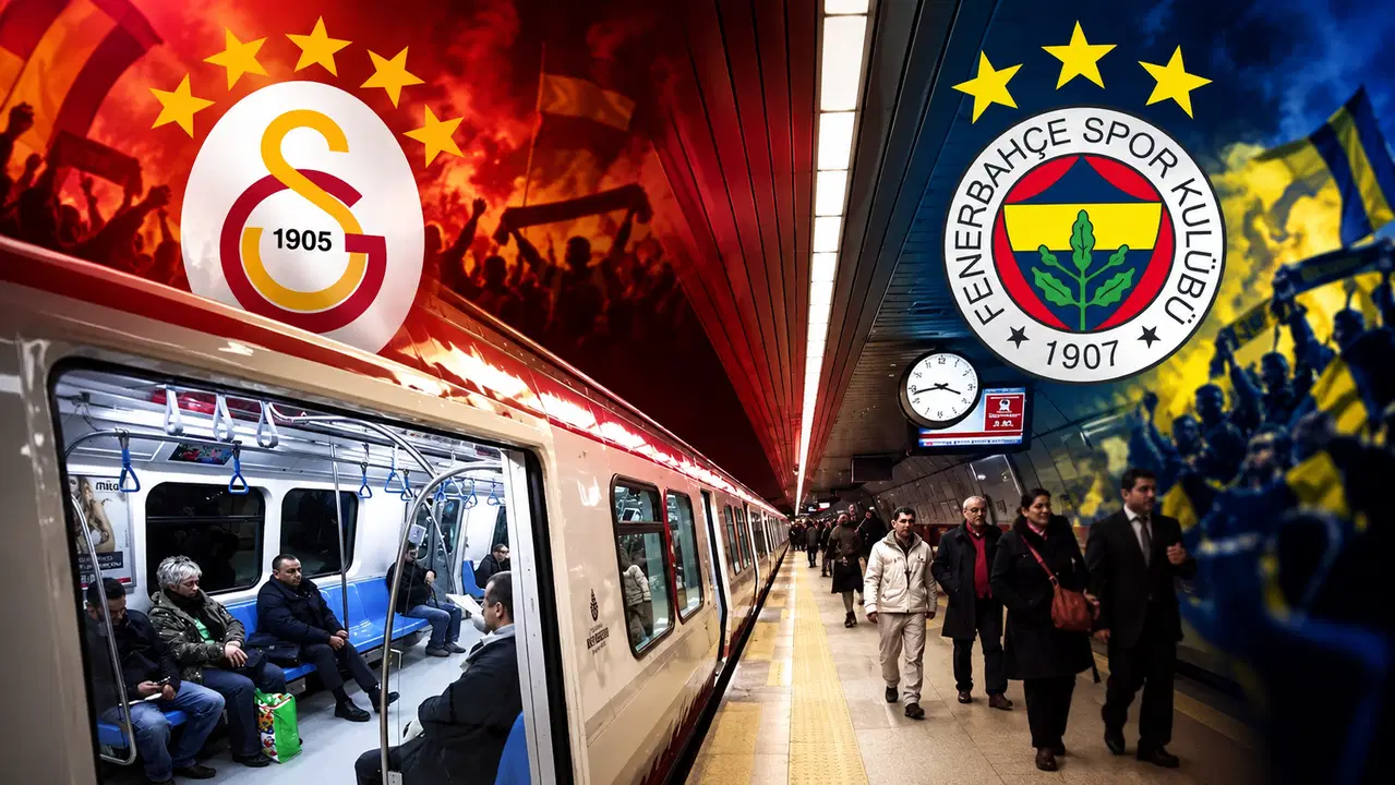 Galatasaray-Fenerbahçe derbisi için metro seferleri uzatıldı!