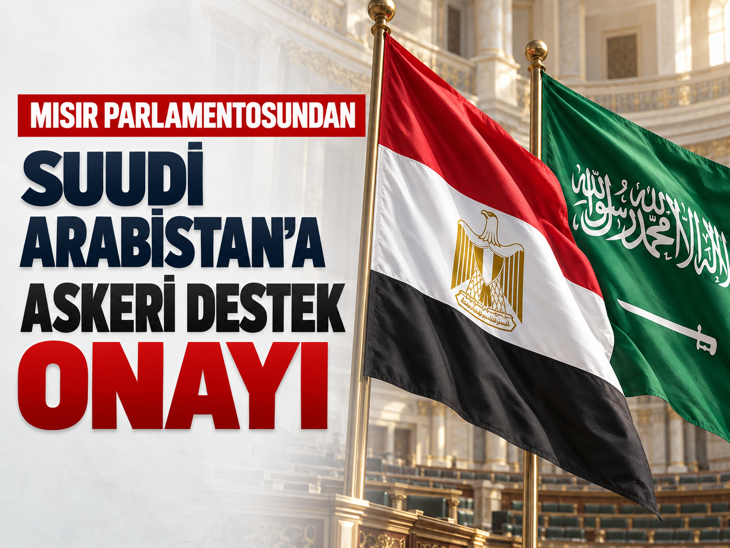 Mısır'dan Suudi Arabistan için askeri hamle