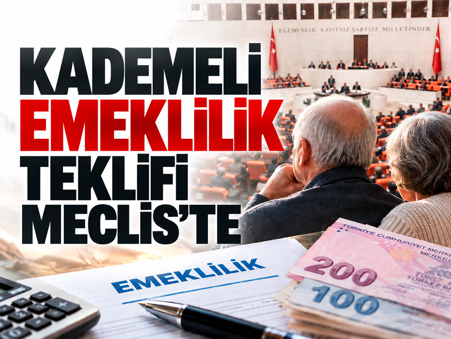 Emeklilikte yaş şartı değişebilir! Teklif Meclis'e sunuldu