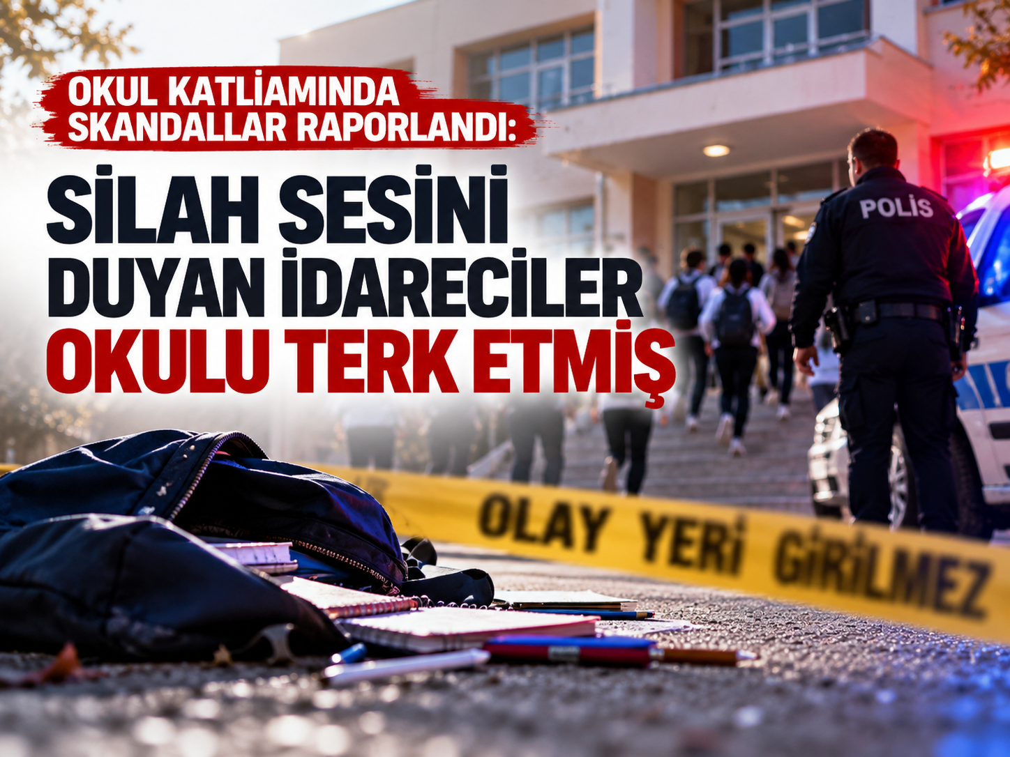 Okul katliamında skandallar raporlandı: Silah sesini duyan idareciler okulu terk etmiş