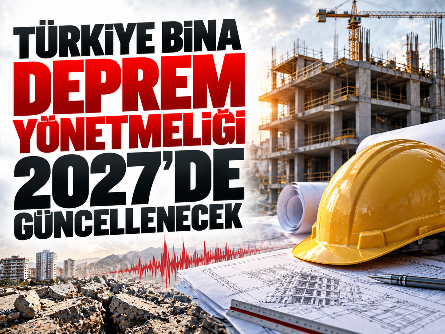 Türkiye Bina Deprem Yönetmeliği 2027'de güncellenecek