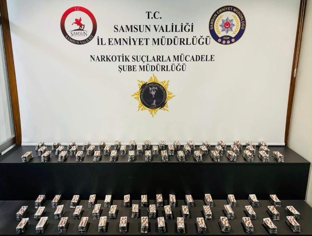 Samsun'da uyuşturucu operasyonu
