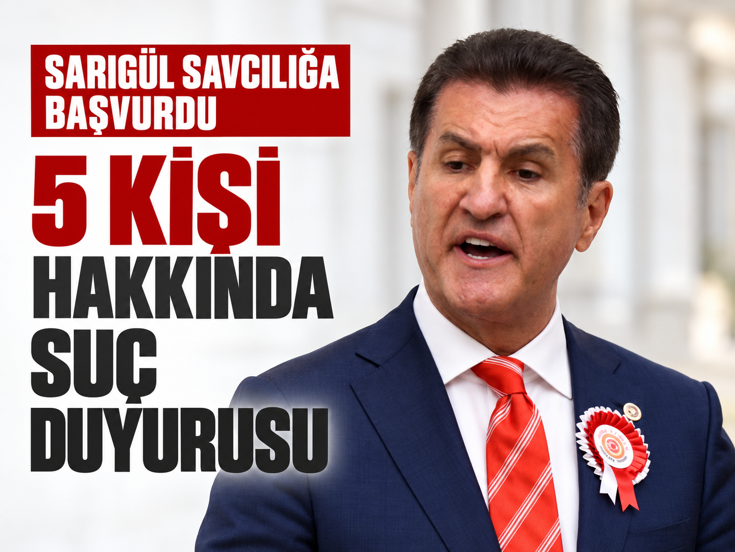 Sarıgül savcılığa başvurdu: 5 kişi hakkında suç duyurusu