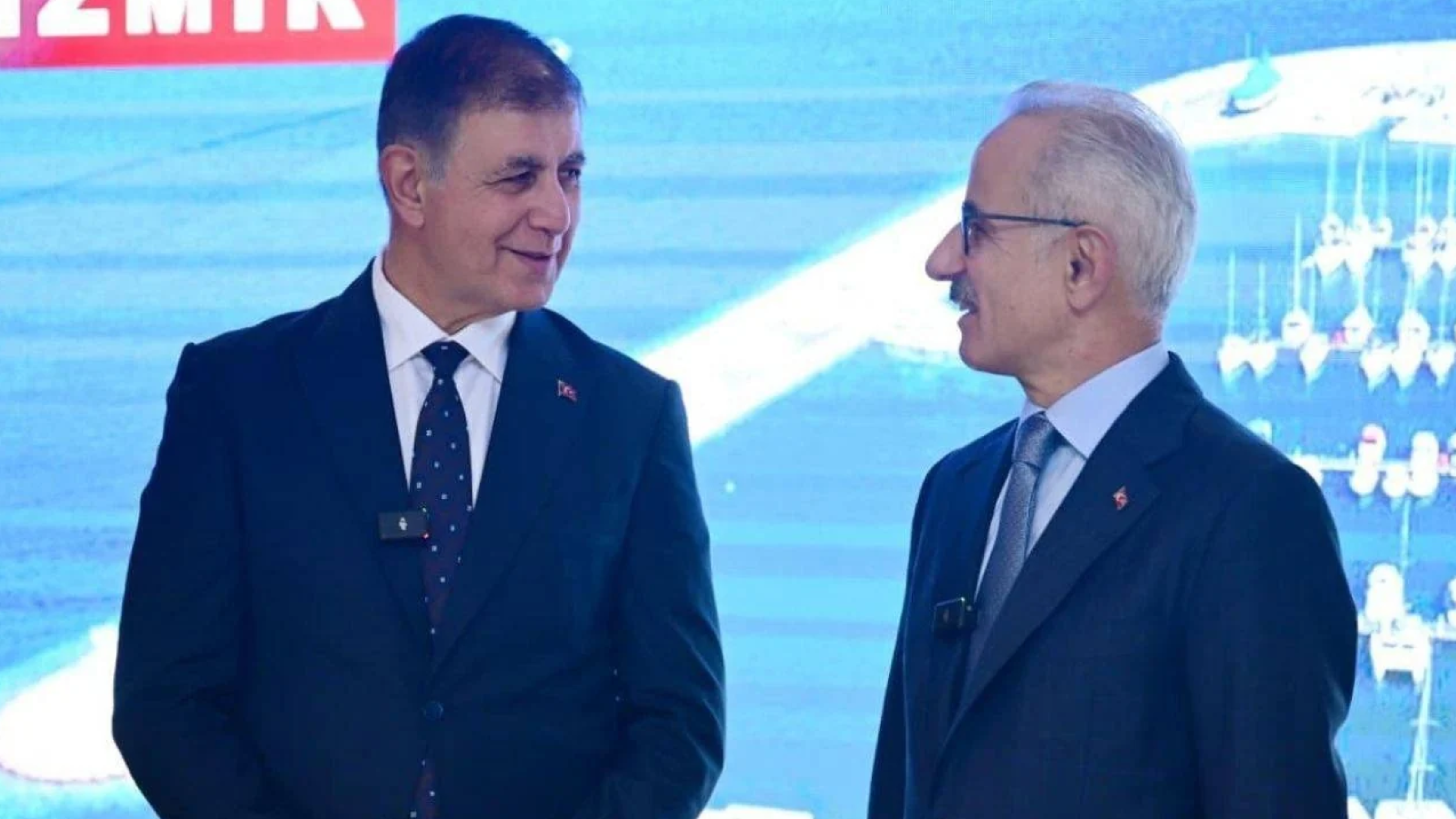 Uraloğlu ve Cemil Tugay görüştü: Konak’tan Karşıyaka’ya deniz altından ulaşım