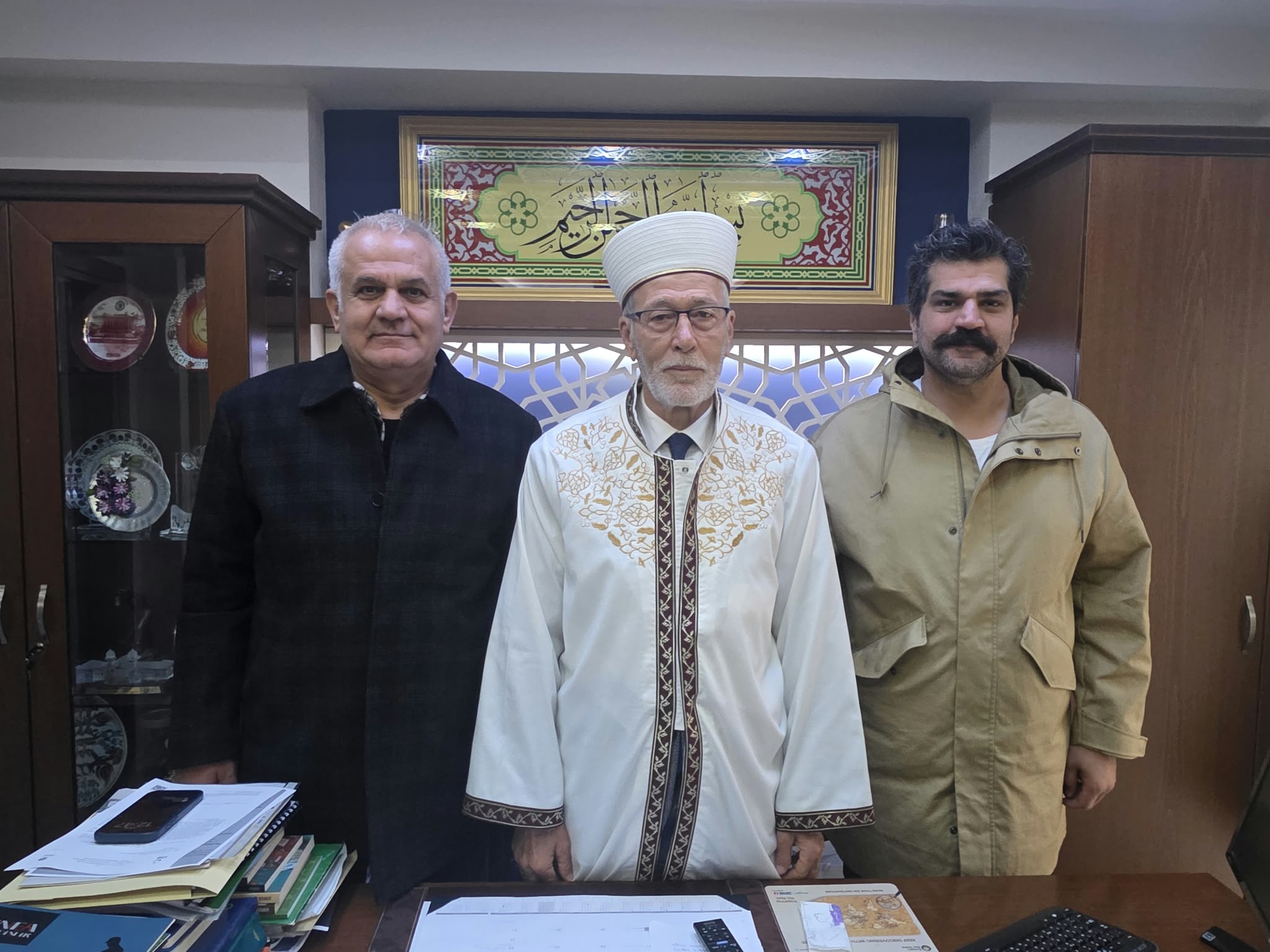Manşet Haber Gümülcine’de İbrahim Şerif’i ziyaret etti
