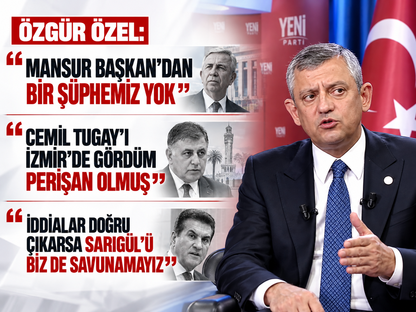 Yavaş-Kurum görüşmesine Özel'den ilk açıklama: Şüphem yok