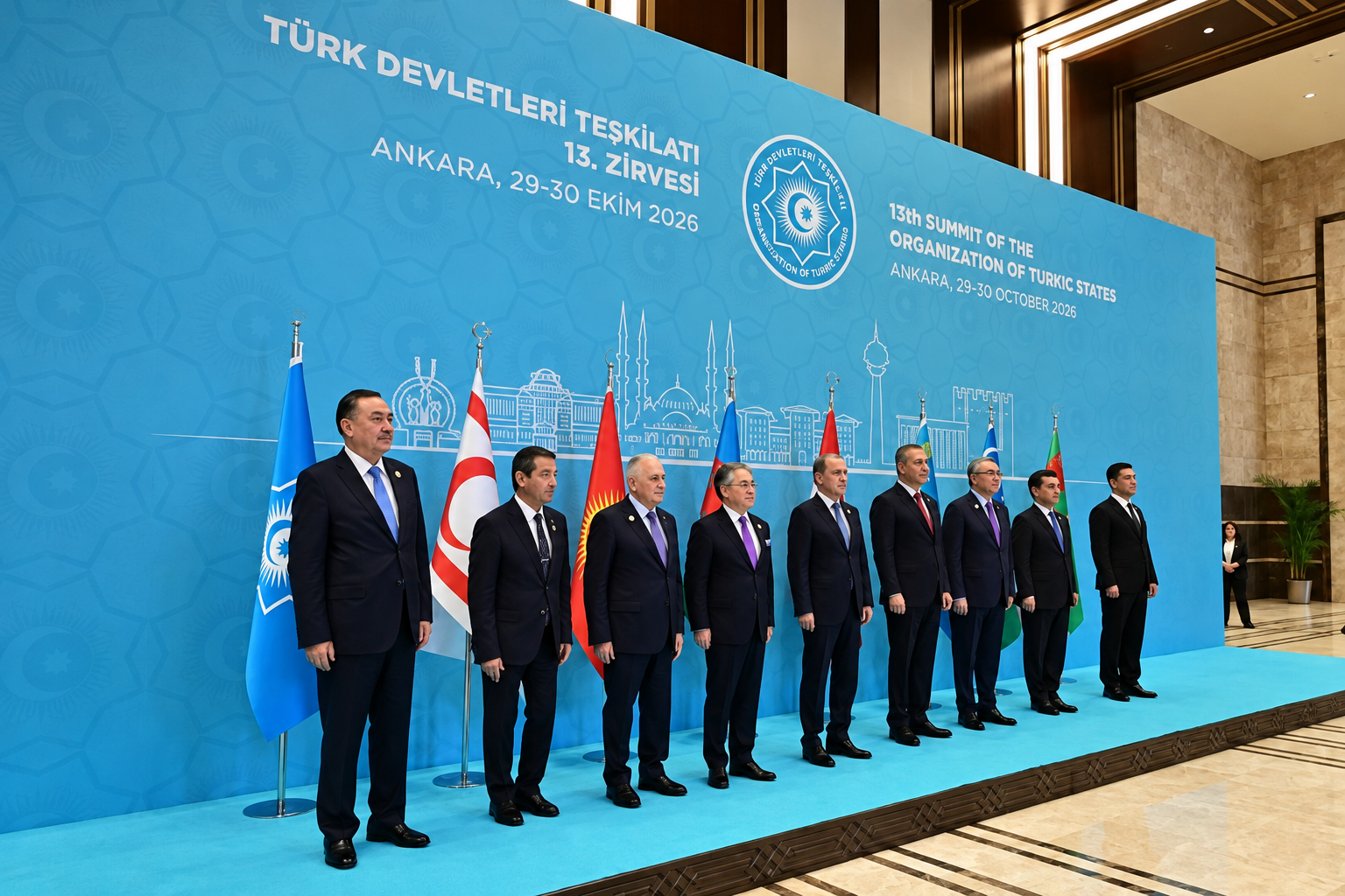 Türk devletleri Külliye’de bir araya geldi