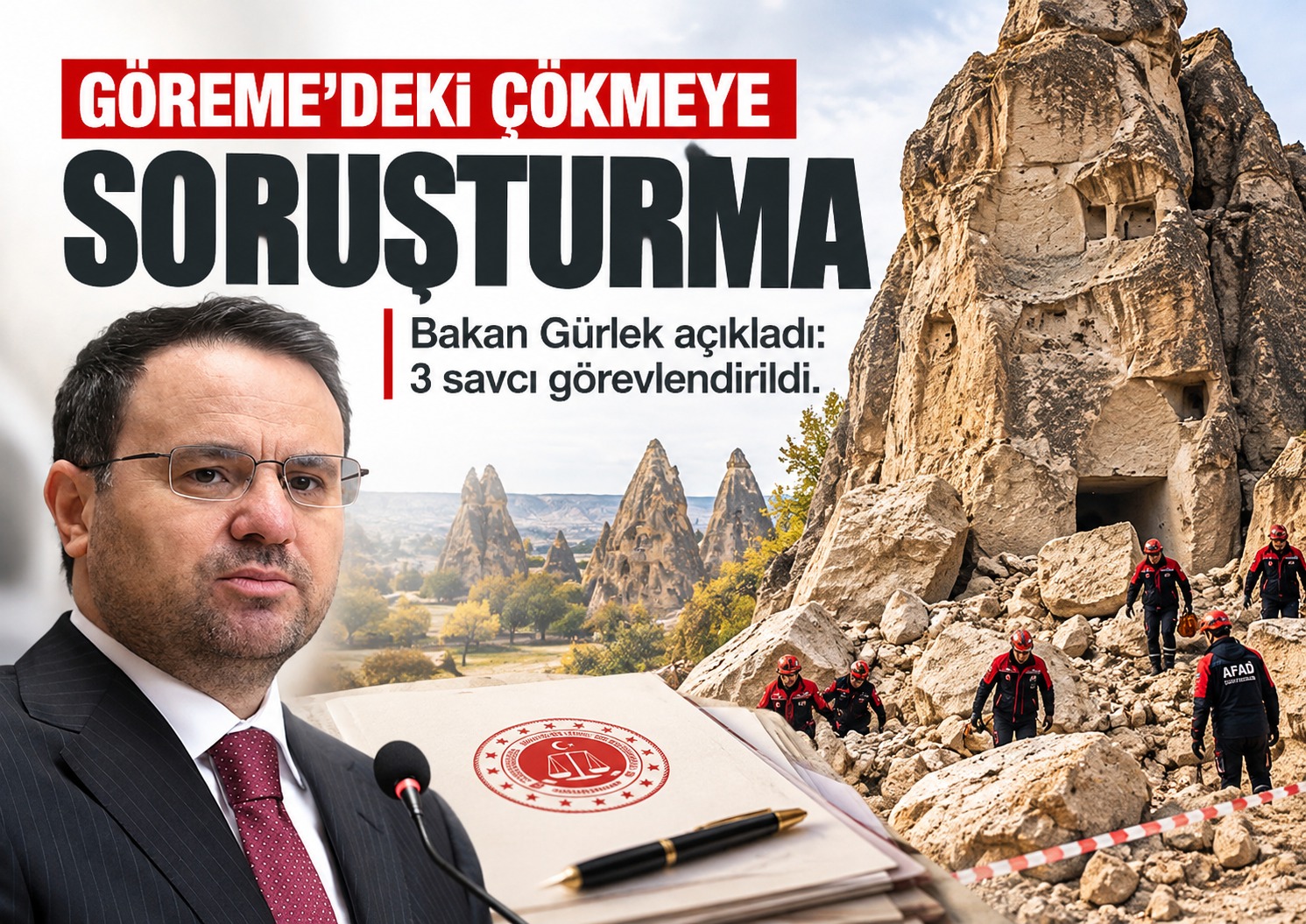 Bakan Gürlek’ten Göreme açıklaması: Soruşturma başlatıldı