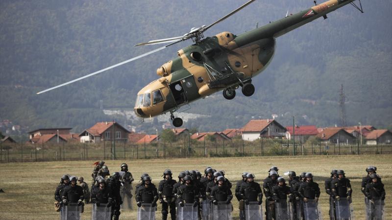 Bosna Hersek'te askeri helikopter düştü: 4 ölü, 11 yaralı