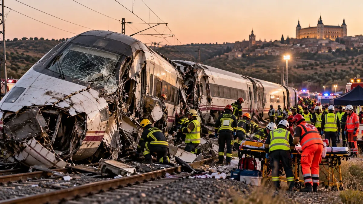 İspanya'da tren faciası! Can kaybı 74'e yükseldi