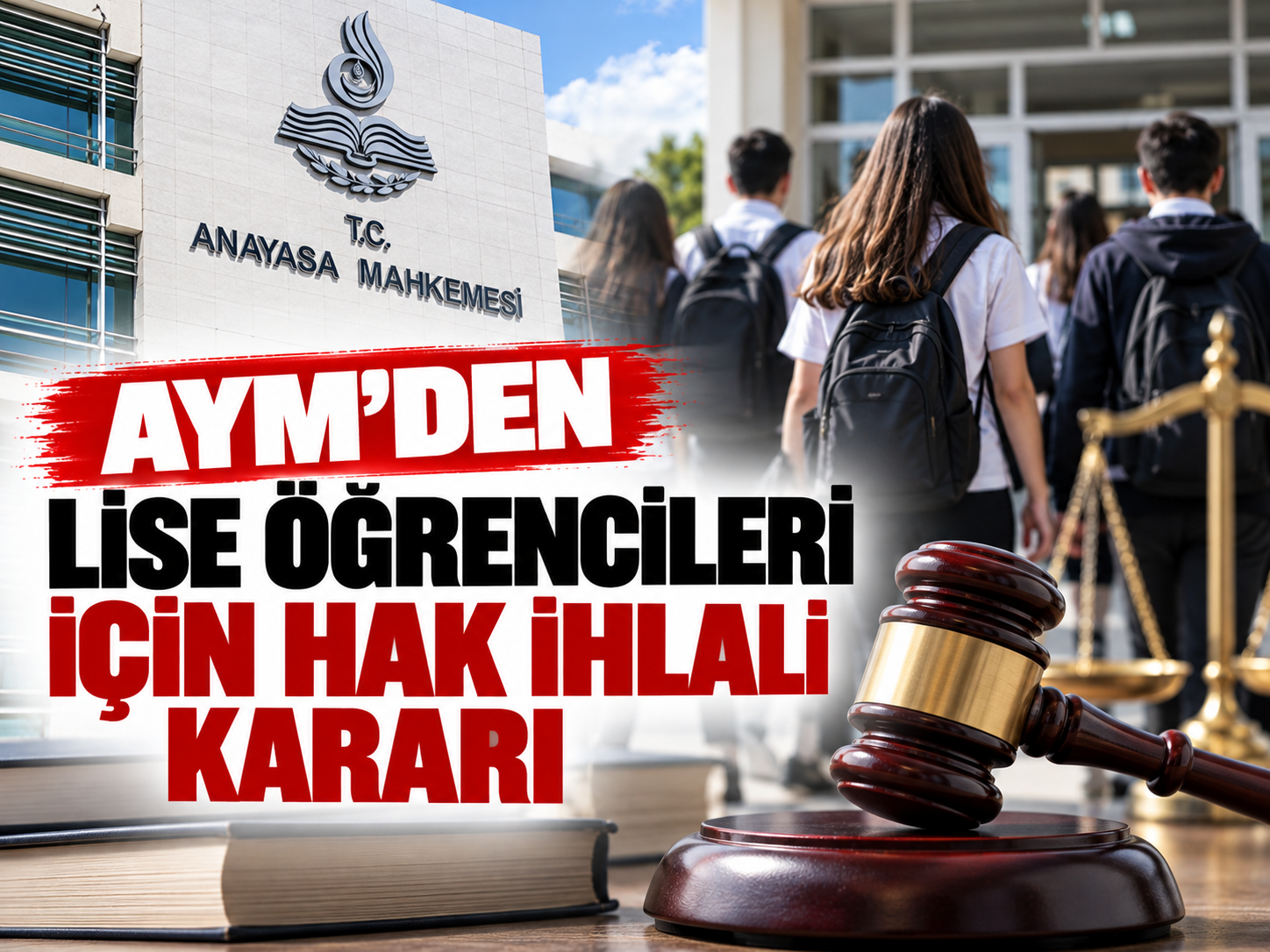 AYM'den lise öğrencileri için hak ihlali kararı
