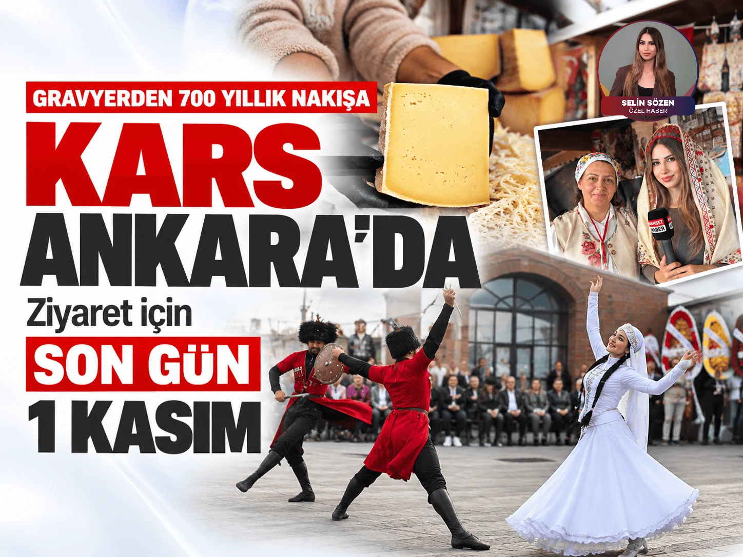 Gravyerden 700 yıllık nakışa Kars Ankara’da: Ziyaret için son gün 1 Kasım