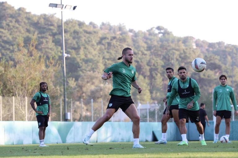 Bodrum FK'da Volkan Demirel ilk idmanına çıktı