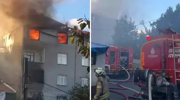 Ümraniye'de korkutan patlama! Çok sayıda ekip olay yerinde