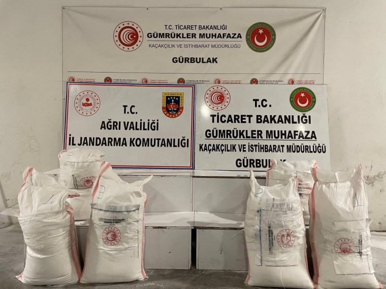 Ağrı’da 4 ton 503 kilogram metanfetamin ele geçirildi