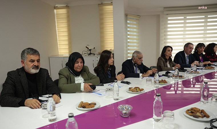 AP Türkiye Raportörü Sanchez, DEM Partisi Eş Genel Başkanları ile görüştü